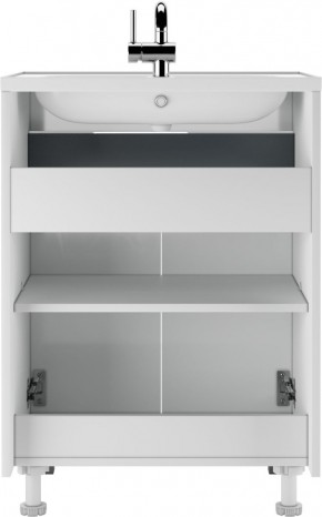 Тумба под умывальник "Absolute 60" Vector без ящика Домино (DV6603T) в Талице - talica.mebel24.online | фото 4