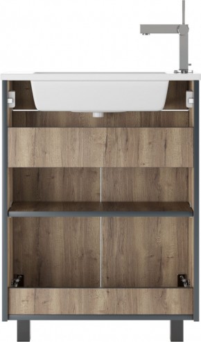 Тумба под умывальник "Modul 60"Dolche Dark без ящика Домино (DD5403T) в Талице - talica.mebel24.online | фото 4