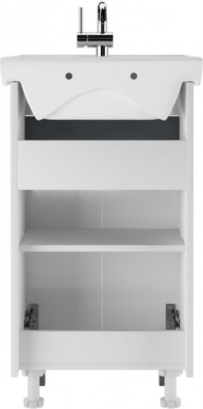 Тумба под умывальник "Томь 50" Vector без ящика Домино (DV6607T) в Талице - talica.mebel24.online | фото 4