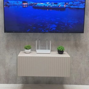 Тумба подвесная под ТВ LINES MTV1-MA 750 Бежевый (Леда-М 10.1.5) в Талице - talica.mebel24.online | фото 5