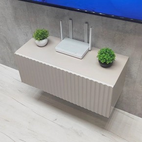 Тумба подвесная под ТВ LINES MTV1-MA 750 Бежевый (Леда-М 10.1.5) в Талице - talica.mebel24.online | фото 6