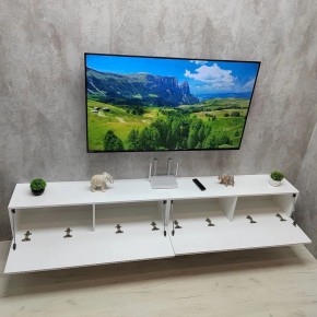 Тумба подвесная под ТВ LINES MTV4-MA 1150 Белый глянец (Белый-M 10.1.1) в Талице - talica.mebel24.online | фото 12