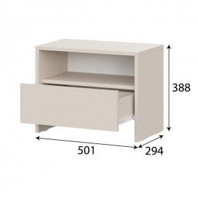 КАМЕЛИЯ 1 Серия 2 Тумба прикроватная Меланж в Талице - talica.mebel24.online | фото 3