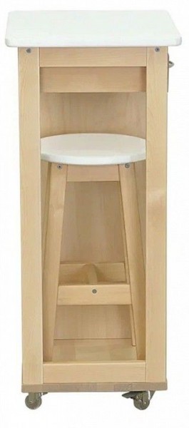 Тумба с табуретом Мебелик в Талице - talica.mebel24.online | фото 2