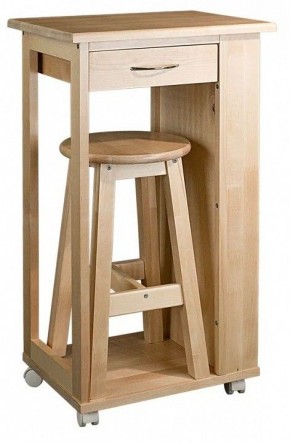 Тумба с табуретом Мебелик в Талице - talica.mebel24.online | фото