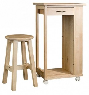 Тумба с табуретом Мебелик в Талице - talica.mebel24.online | фото 4