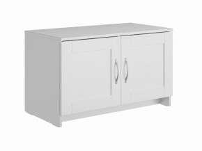 Тумба СИРИУС двухдверная низкая, цвет белый в Талице - talica.mebel24.online | фото