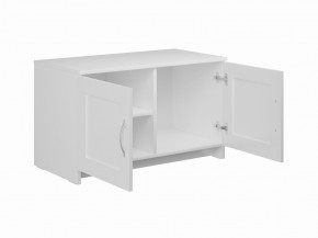 Тумба СИРИУС двухдверная низкая, цвет белый в Талице - talica.mebel24.online | фото 2