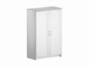Тумба СИРИУС двухдверная высокая, цвет белый в Талице - talica.mebel24.online | фото