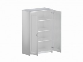 Тумба СИРИУС двухдверная высокая, цвет белый в Талице - talica.mebel24.online | фото 3