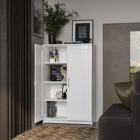 Тумба СИРИУС двухдверная высокая, цвет белый в Талице - talica.mebel24.online | фото 4