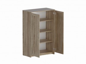 Тумба СИРИУС двухдверная высокая, цвет Дуб Сонома в Талице - talica.mebel24.online | фото 3
