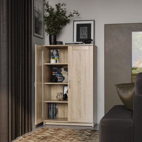 Тумба СИРИУС двухдверная высокая, цвет Дуб Сонома в Талице - talica.mebel24.online | фото 4