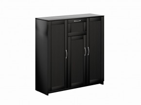 Тумба СИРИУС трехдверная с одним ящиком, цвет Дуб Венге в Талице - talica.mebel24.online | фото