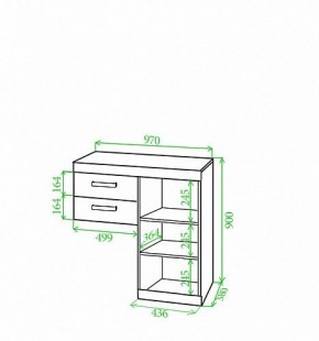 Тумба Toivo Кон100 в Талице - talica.mebel24.online | фото 2