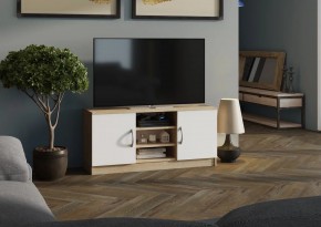 Тумба ТВ Лофт (Дуб Сонома/Белый) в Талице - talica.mebel24.online | фото 1