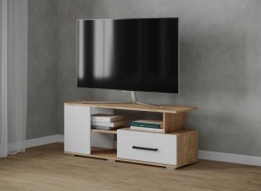 Тумба ТВ Парус-4 Дуб крафт золотой/Белый в Талице - talica.mebel24.online | фото