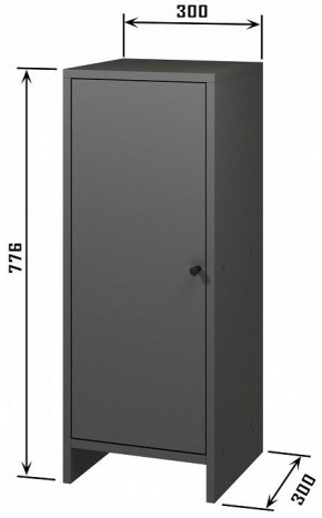 Тумбочка Квадро в Талице - talica.mebel24.online | фото 4
