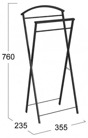 Вешалка для костюма Контур в Талице - talica.mebel24.online | фото