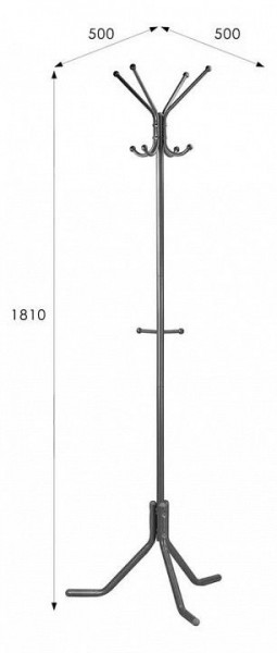 Вешалка напольная Пико 3 в Талице - talica.mebel24.online | фото 7