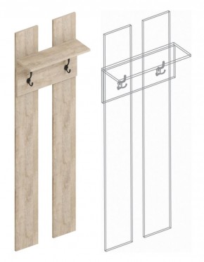 Вешалка "ПФ-01" Филадельфия в Талице - talica.mebel24.online | фото 2