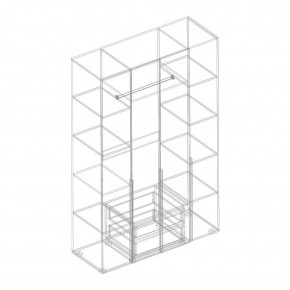 ВИТА Шкаф 4-ств с зеркалом в Талице - talica.mebel24.online | фото 2