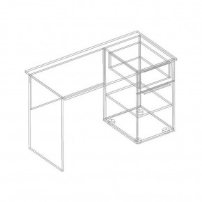 ВИТА Стол письменный (правое исполнение) в Талице - talica.mebel24.online | фото 2
