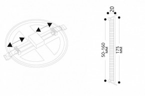 Встраиваемый светильник Arte Lamp Mesura A7974PL-1WH в Талице - talica.mebel24.online | фото 5