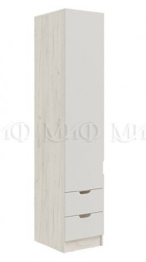 ЮНИОР-4 Детская (модульная) МДФ (Шарли Белый) в Талице - talica.mebel24.online | фото 3