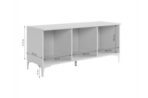 ЗЕФИР Гостиная К1 (белое дерево/белый муар) в Талице - talica.mebel24.online | фото 4