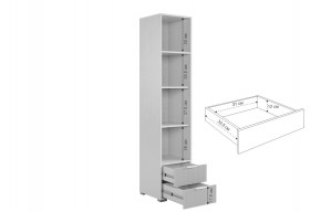 ЗЕФИР Гостиная К1 (белое дерево/белый муар) в Талице - talica.mebel24.online | фото 6