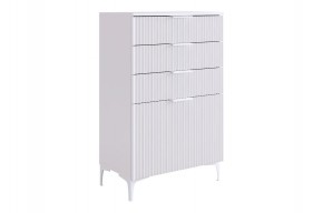 ЗЕФИР Комод (белый муар) в Талице - talica.mebel24.online | фото