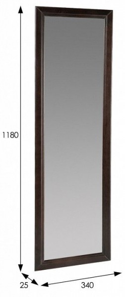 Зеркало настенное Селена в Талице - talica.mebel24.online | фото 2